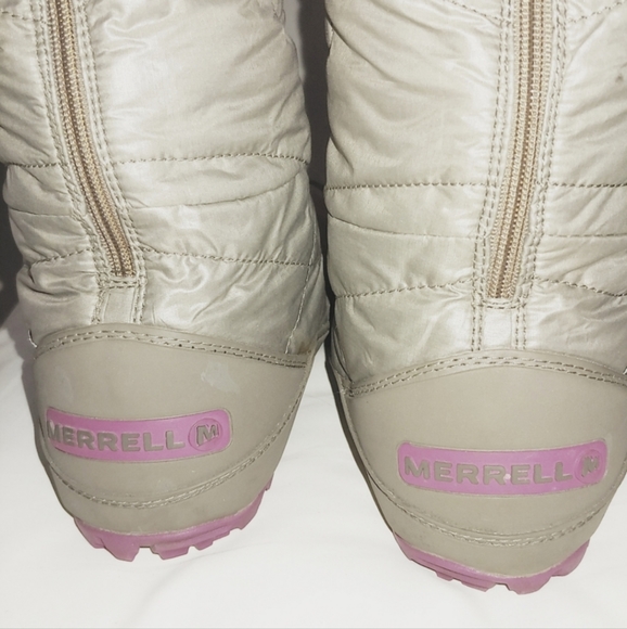 Merrell Waterproof Boots COMFY "Haven" Camper Hiker - Picture 7 of 9